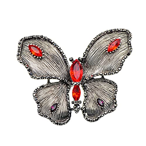 Broche papillon strass cadeau idéal anniversaire fête des mères broche vintage