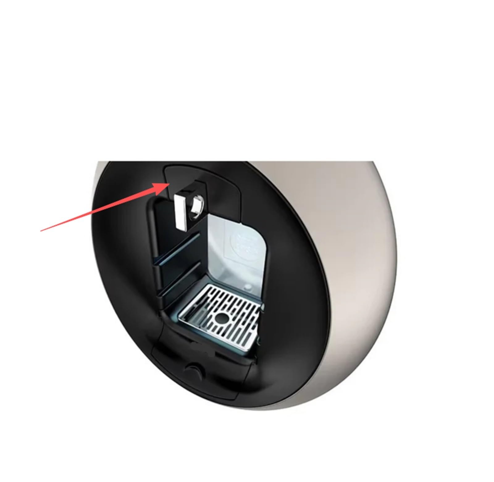 Uchwyt do ekspresu do kawy Dolce Gusto EDG606/EDG605 Cule Der & Cup Holder Kuchenny nizer z kapsułkami do kawy, oszczędność miejsca