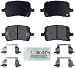 Bosch BE1028H Blue Disc Brake Pad Set with Hardware
