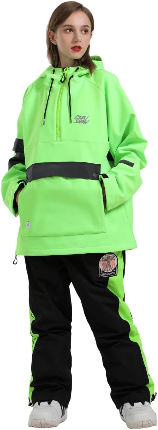 GSOU SNOW Womens Ski Pants Mens Snowboard Pants Waterproof Snow Pants for Winter Outdoor Sport Warm - Image 6