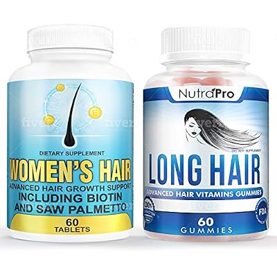Long Hair Gummies + Hair Growth Vitamins for Women.