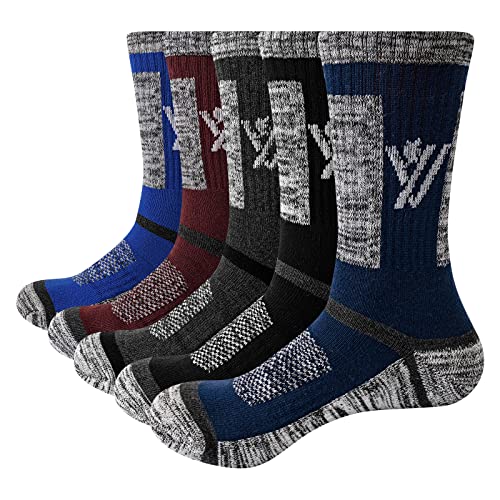 Chaussettes de sport thermiques en coton pour homme avec protection contre le froid