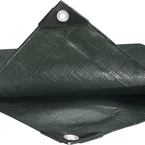 Boshen 5 Mil 12X20Ft Multi Purpose Tarp Cover Waterproof With Reinforced Edges Heavy Duty Tarpaulin Cover Uv & Rip Resistant Boat Rv Canopy Camping Tent Tarp Shelter Cover #TOP3