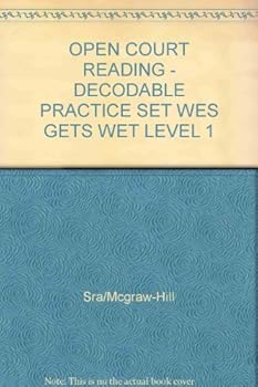 Paperback Wes Gets Wet: Decodable Practice Set Level 1 (Open Court Reading) Book