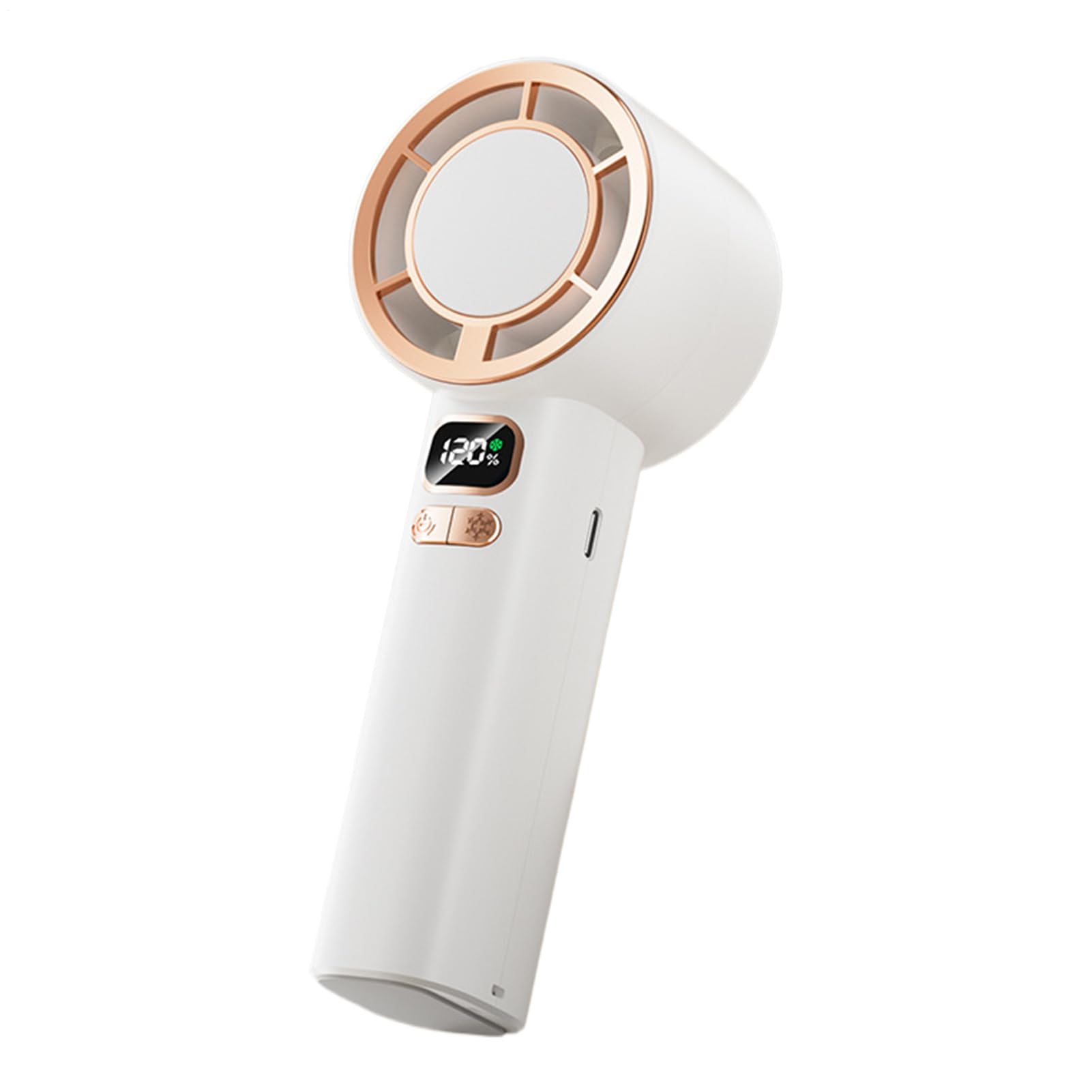 Éventail à main rechargeable USB indispensable pour la plage, le bureau et les sorties