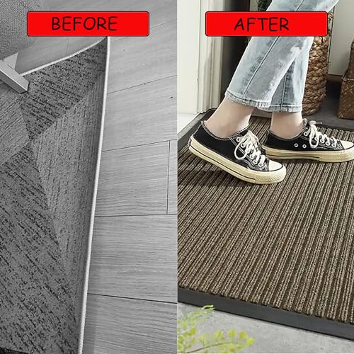 CHUANGSEED Weiß Doppelseitig Teppichklebeband Klebeband extra stark 2in x 12y(50mm x 10.9m) Doppelseitiges Klebeband Zum Verlegen Von Teppich Und PVC-Belag für den privaten Gebrauch Teppichklebeband