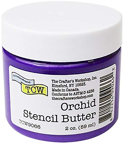 The Crafters Workshop Orchid Stencil Butter 2OZ