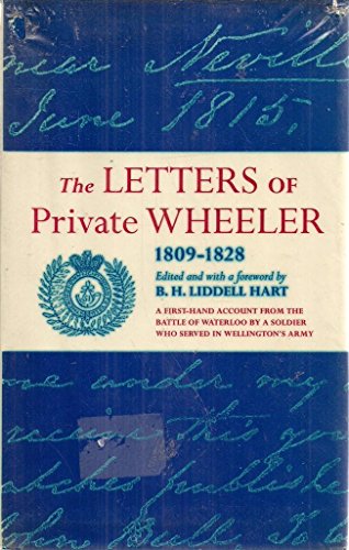 The letters of Private Wheeler, 1809-1828 0900075333 Book Cover