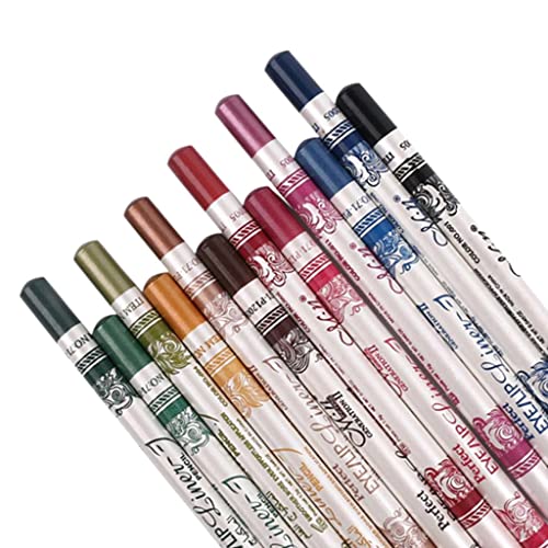 12 lápices delineadores naturales multiusos para ojos y labios miniatura 3
