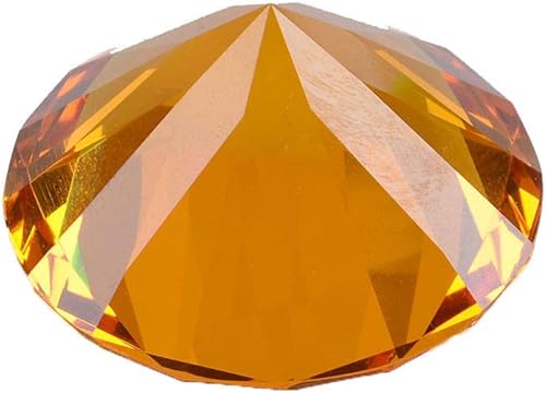 Miniatura 2 de Zoogamo 4  100 mm Dark Green Diamond Shaped Glass Crystal Paperweight  Home Office Decor & Wedding Favors Decoration with Gift Box