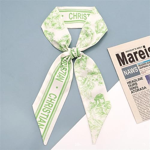 QTMY 3 Pack Purse Scarf for Bags Silk Head Scarf for Hair Handbag Women Scarfs Band Hair Neck Scarves Fashion Gifts,973