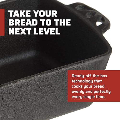 Camp Chef CIBP9 Home Seasoned Cast Iron Bread Pan thumb #1