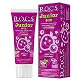 R.O.C.S. - Zahnpasta - Junior - 6 bis 12 Jahr - BIO - Beerenmix - Zahncreme - 74 g