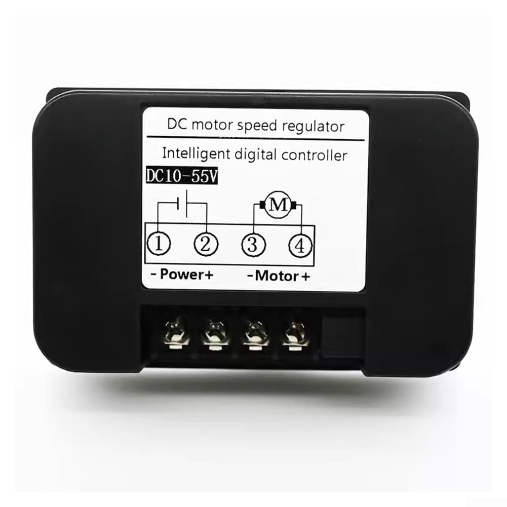 Regolatore di velocità, 12V 24V DC Motor Speed Controller, Velocità Regolabile Reversibile Interruttore DC Motor Driver Invertire