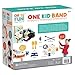 MindWare Oh So Fun! One Kid Band Musical Instruments for Kids - Gift for 5 Year Olds and Up - Musical Instruments and Accessories Set Including Drum, Cymbals, Chimes, Maracas and Percussion Slide