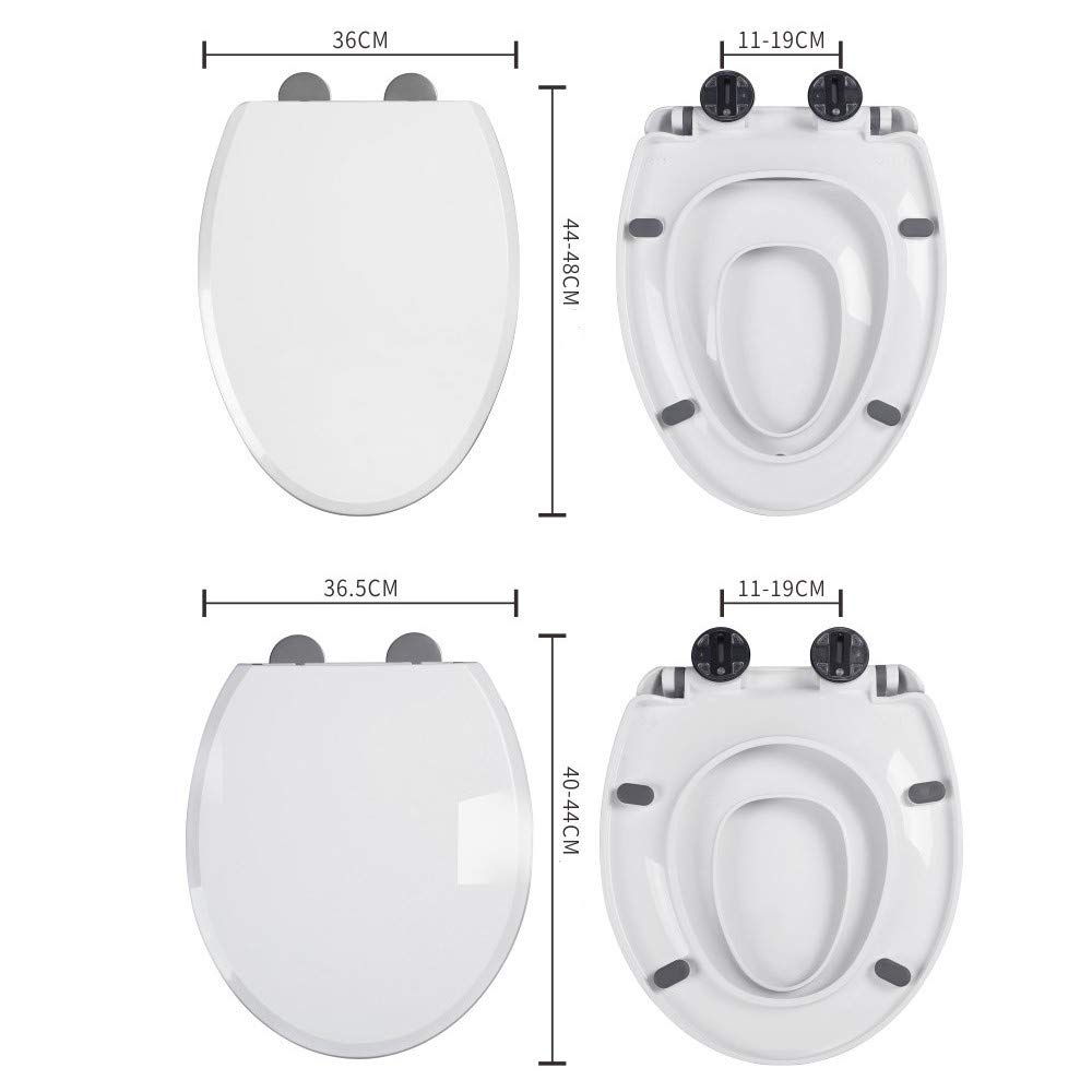 Asientos para Inodoro,Tapa para WC, Tapa de Inodoro, Asiento para niños,Tapa Asientos para Inodoro Familiar con Asiento Reductor Infantil y Cierre Suave,función Easy-Clean