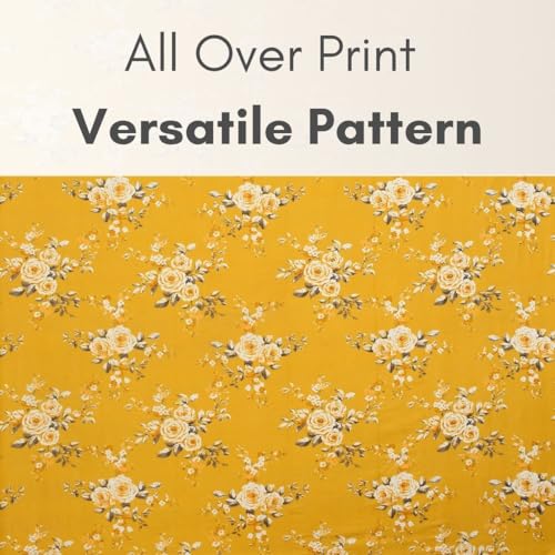 Image of Mafatlal Luxe Lilac 140 GSM Premium Microfiber Queen Size Bed Sheet with 2 Pillow Cover for Double Bed, 90x100 Inch - Yellow, Soft, Lightweight & Durable