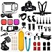 Kit d'accessoires pour GoPro HERO 10/HERO 9 Black Boîtier Etanche +Filtres Plongée +Boîtier Protection Silicone Kit +Sangle Sécurité +Ventouse/Monture Vélo +Accessoire Poignée Flottante pour GoPro10/9