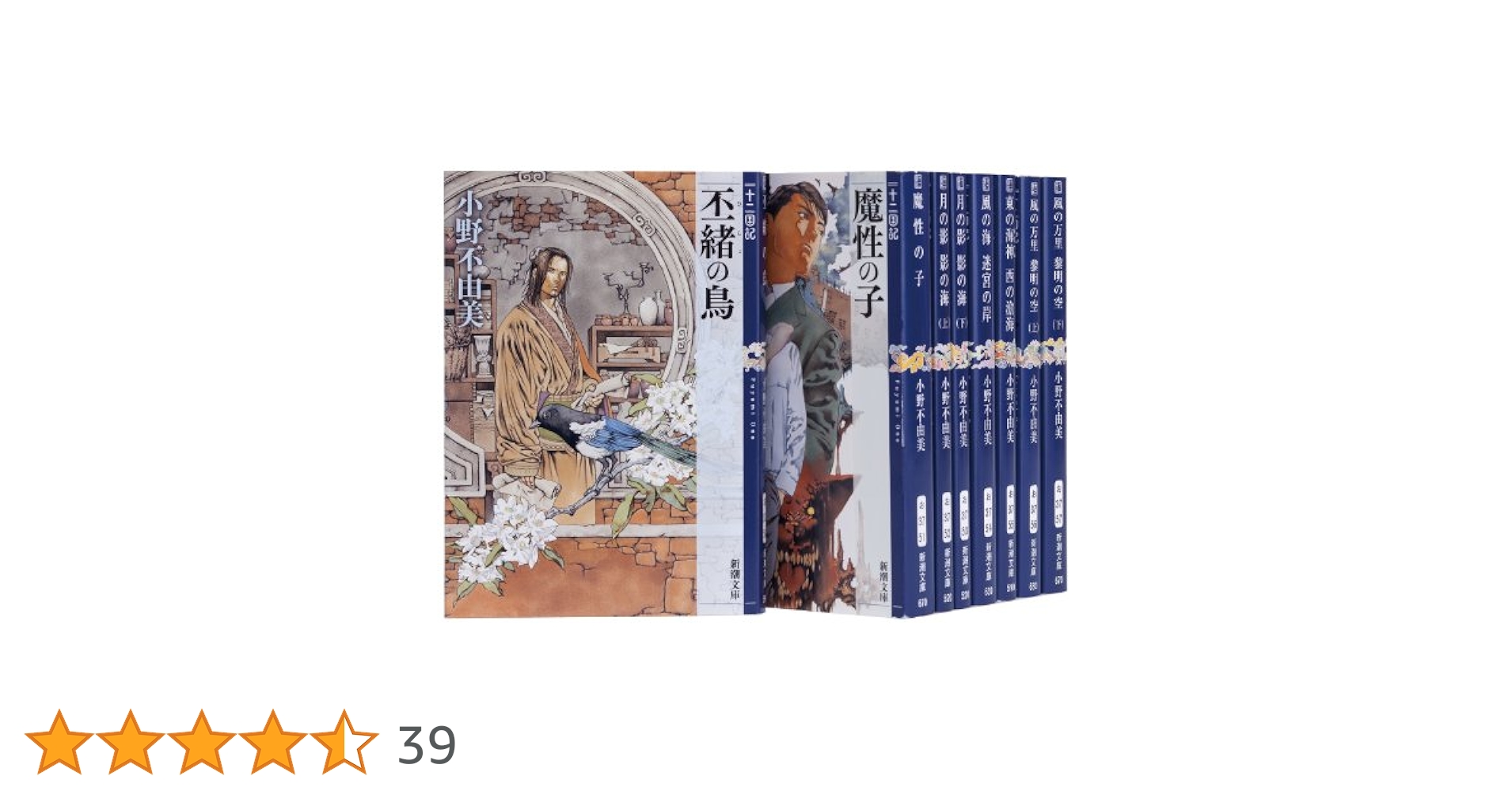 Amazon.co.jp: 新潮文庫 十二国記セット : 小野 不由美: 本