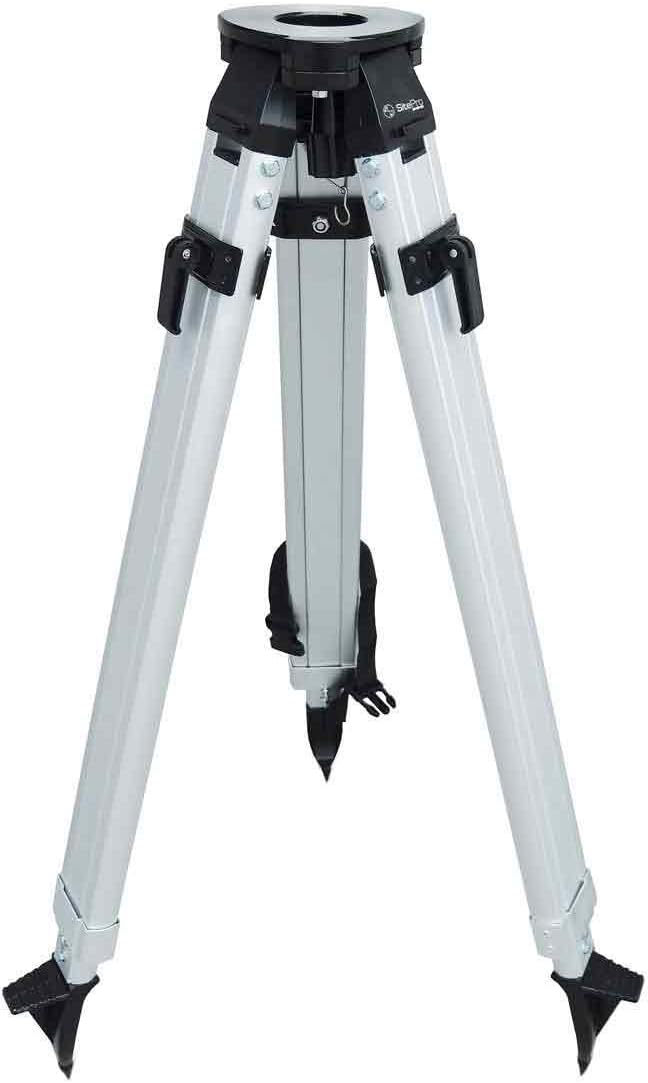 SitePro 01-ALQR40-B 5/8-11 Heavy Duty Aluminum Tripod Dome Head, with Quick Clamp, Black