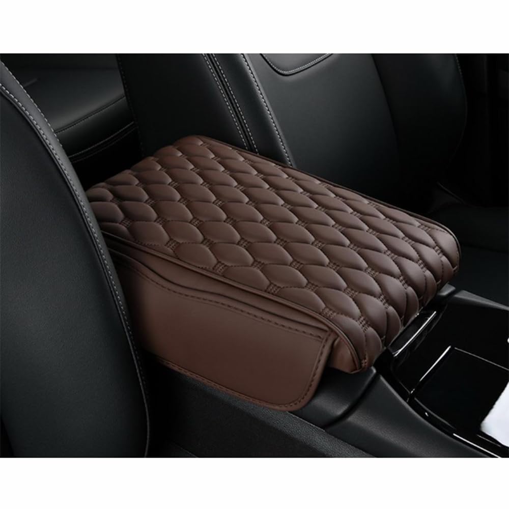 Car Armrest Covers for Renault Duster 2018-2023, Armrest Box Mat Center Console Cover Armrest Protector Cushion Armrest Cushion Interior Accessories,F