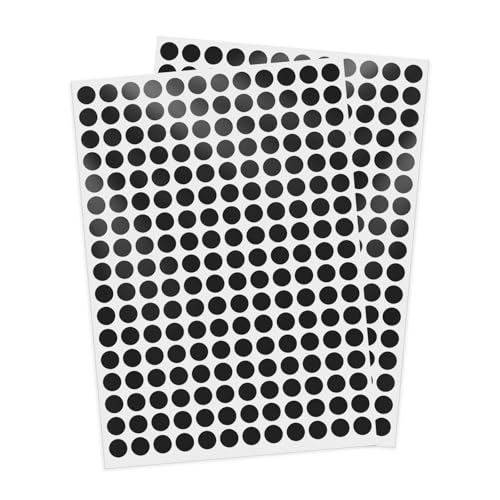 YIKIADA 2040 PCS Dot Stickers 0.4" Round Labels Circle Color