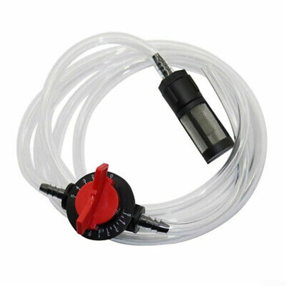 Kit de inyector de fertilizante Venturi de riego automático con interruptor de tubo de agua de 1/2 pulgada y filtro para sistemas de cuidado de plantas de jardín, dosificación eficiente de nutrientes