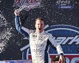 AUTOGRAPHED 2022 AJ Allmendinger #16 Action Industries TALLADEGA WIN (Victory Lane) Xfinity Series Signed 8X10 Inch Picture NASCAR Glossy Photo with COA