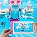 JOTO Universal Waterproof Phone Holder Pouch, Underwater Case Cell Phone Dry Bag for iPhone 14 13 12 11 Pro Max Mini XS Max XR X 8 7 6S, Galaxy S21 S20 S10 S9 Pixel HTC LG Motorola Up to 7.0