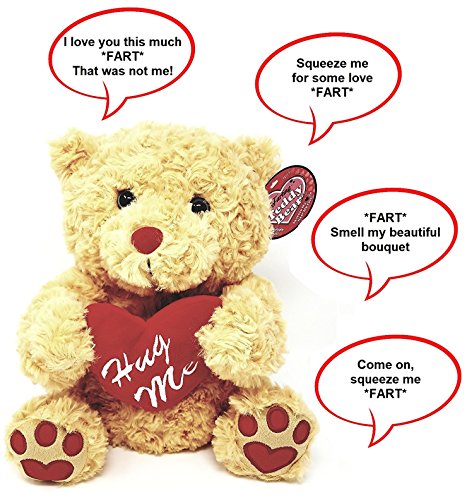 Farting Teddy Bear - Hug It's Heart to Hear It Fart | Soft Plush 11