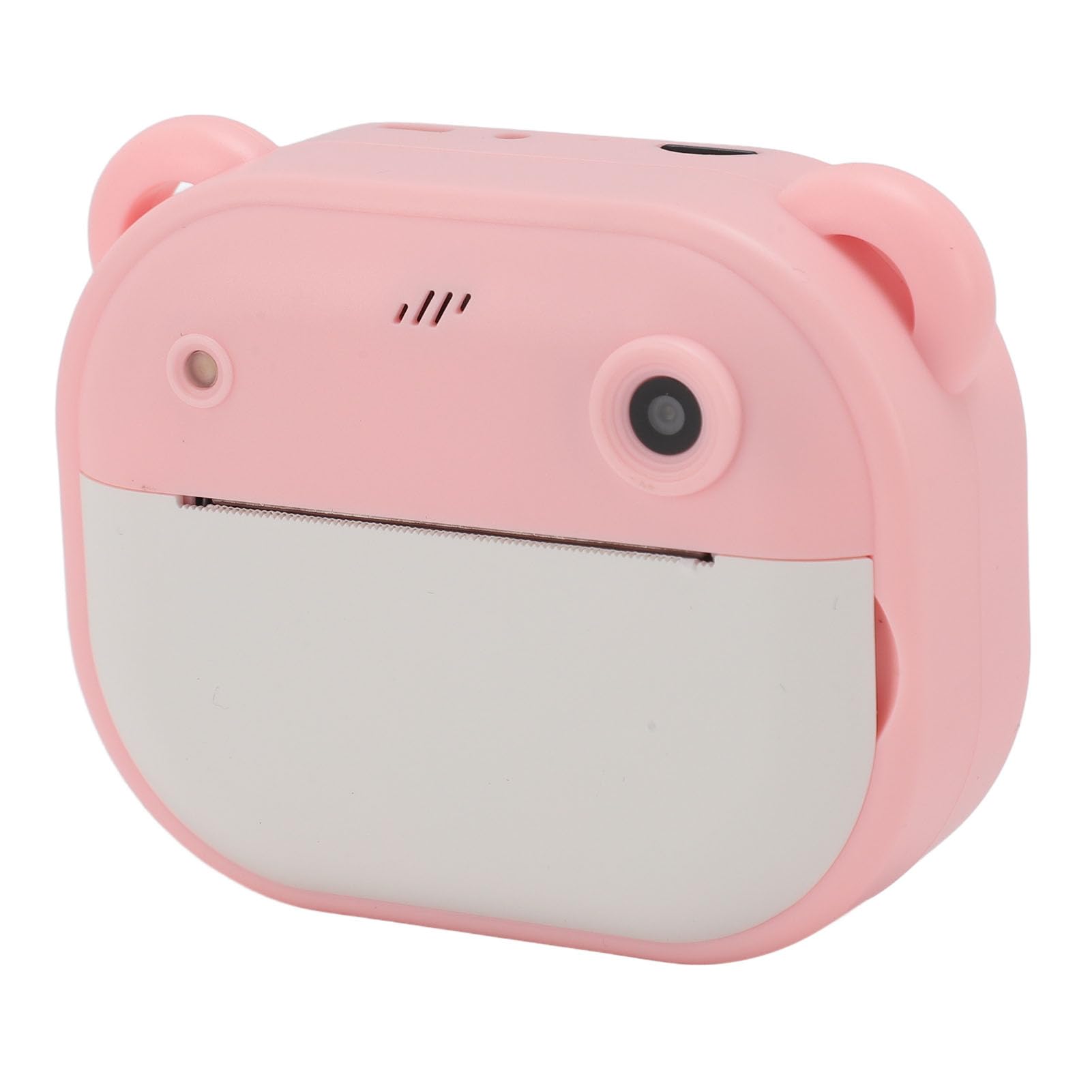 Sxhlseller Kamera Dziecięca, 2 -calowa Instancja Ekranu HD Kamera Wielofunkcyjna Przedni i Tylna Podwójna Soczewka z kartą Pamięci 32 GB na Urodzinowy (PINK)