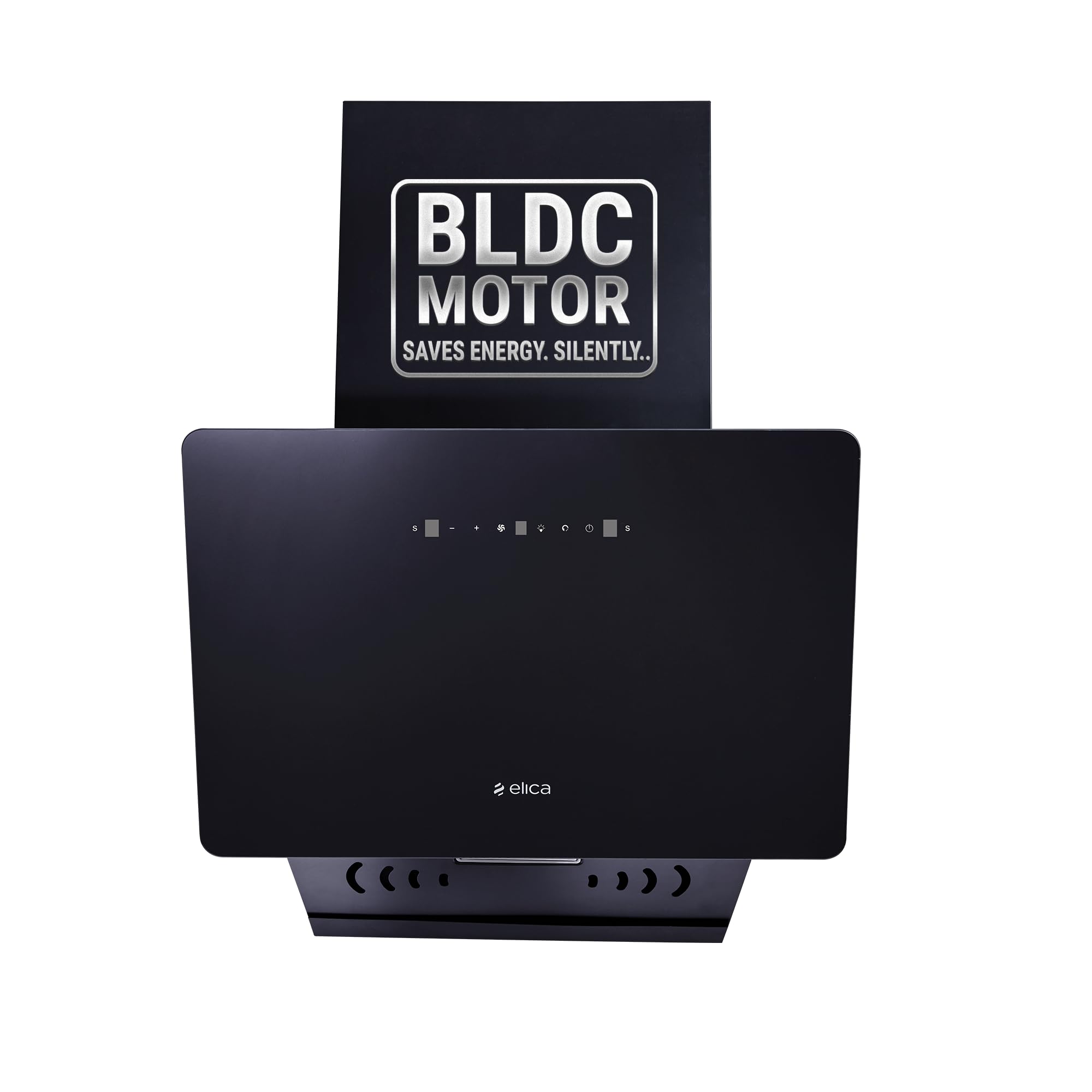 Elica 60cm 1400 m3/hr BLDC Filterless Autoclean Vertical Kitchen Chimney | Twin Suction Inlets| 15 Years Motor & 5 Years Comprehensive Warranty| KITTY FL 600 BLDC HAC LTW MS NERO |Black| Motion Sensor-image-31