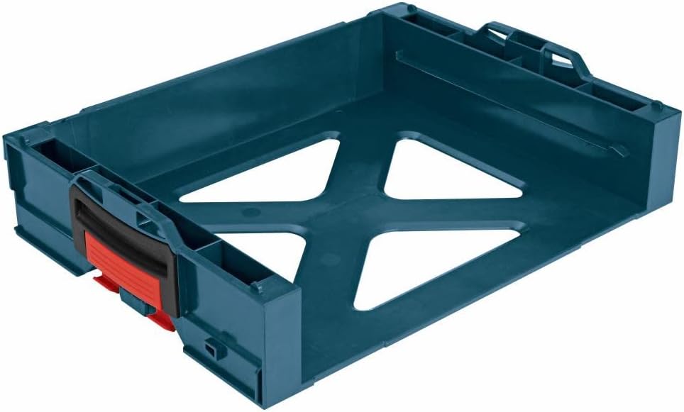 L-RACK-S Expandable Storage Shelf for use with L-RACK Click and Go Storage System, Blue