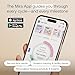 Mira Max Fertility Monitor & Ovulation Test Kit for Women, at-Home Hormone Tracker for LH, PdG & E3G, Digital Hormone Analyzer with 20 Test Wands, 7× More Accurate Than Other Fertility Trackers