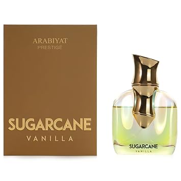 ARABIYAT PRESTIGE Sugarcane Vanilla Eau de Parfum, Amber, Caramel, Vanilla, Unisex, 100ML Spray