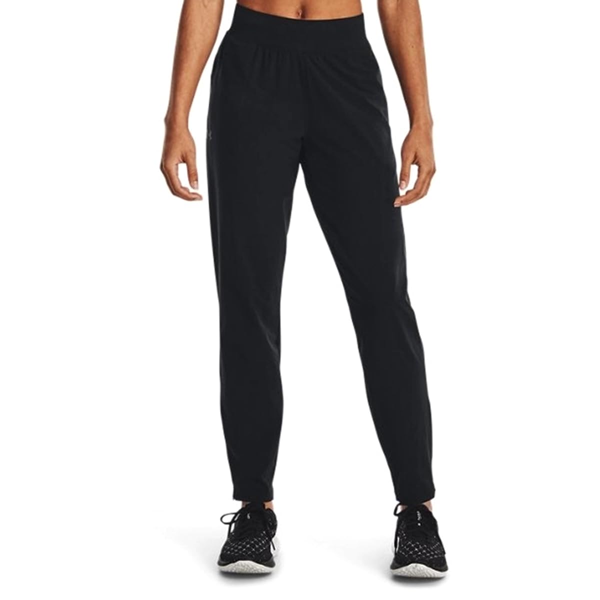 Under Armour Ua Outrun The Storm Women's Trousers, Black, 1377042, Size LG