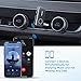 Mpow BH298 Bluetooth receiver for car, Aux Wireless Bluetooth with Bluetooth 5.0 for Wired Speakers/Headphones/Home Music Streaming Stereo System, Portable Bluetooth Car Adapter, Slide Switch, Black