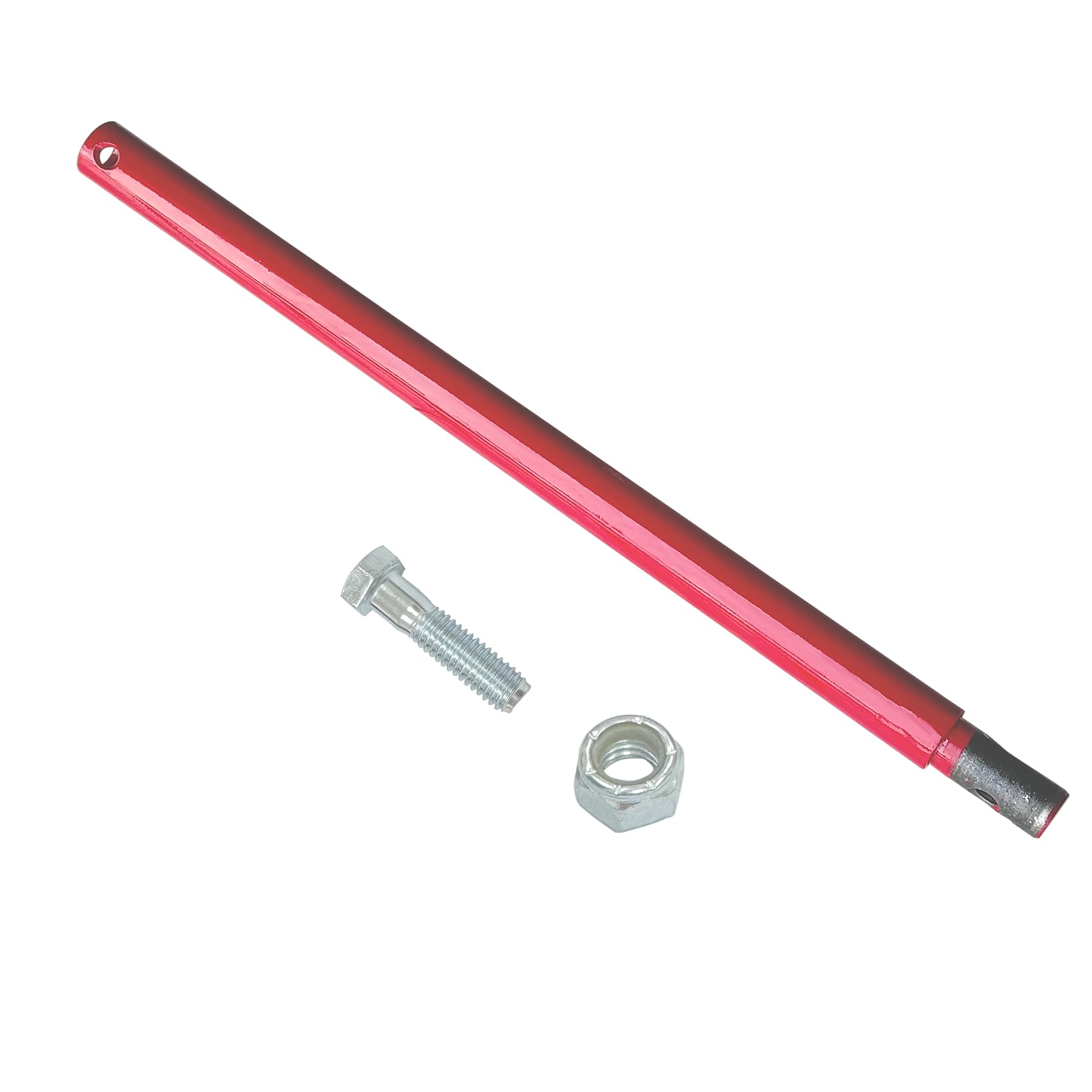 SEASAILAuger Extension,18" Power Auger Extension,Suitable for Gasoline Soil and Ice Drilling Power Head,Red