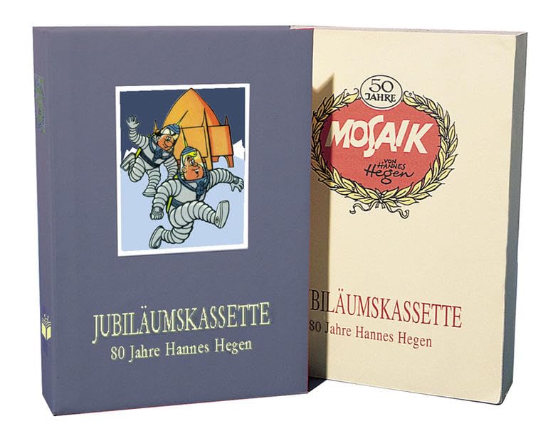 Reprintmappe des Mosaik / Jubiläumskassette III - 80 Jahre Hannes Hegen: Hefte 25-36 und Hegen-Sonderbeilage: Karneval in Venedig