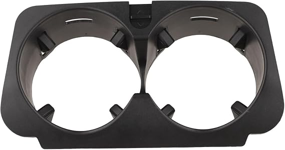 KiraKira Front Center Console Cup Holder for Mercedes-Benz C-Class W205 E-Class W213 GLC W253 CLS W257 V-Class, Replaces A2056800691, Black