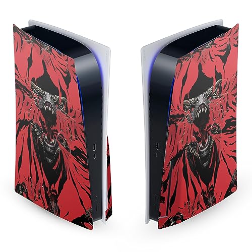Skin PS5 Disc Edition Game of Thrones Dracarys autocollant vinyle HBO par Head Case Designs