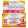 Equilibra Integratori Alimentari, Multivitamine & Minerali Donna, Integratore Tripla Azione di Magnesio, Ferro, Acido Folico e Vitamina C, Senza Glutine, 30 Compresse Triplo Strato a Rilascio Graduale