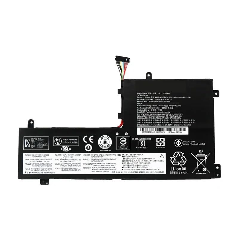 Batterie L17M3PG2 Lenovo Y7000P pour travailler en déplacement