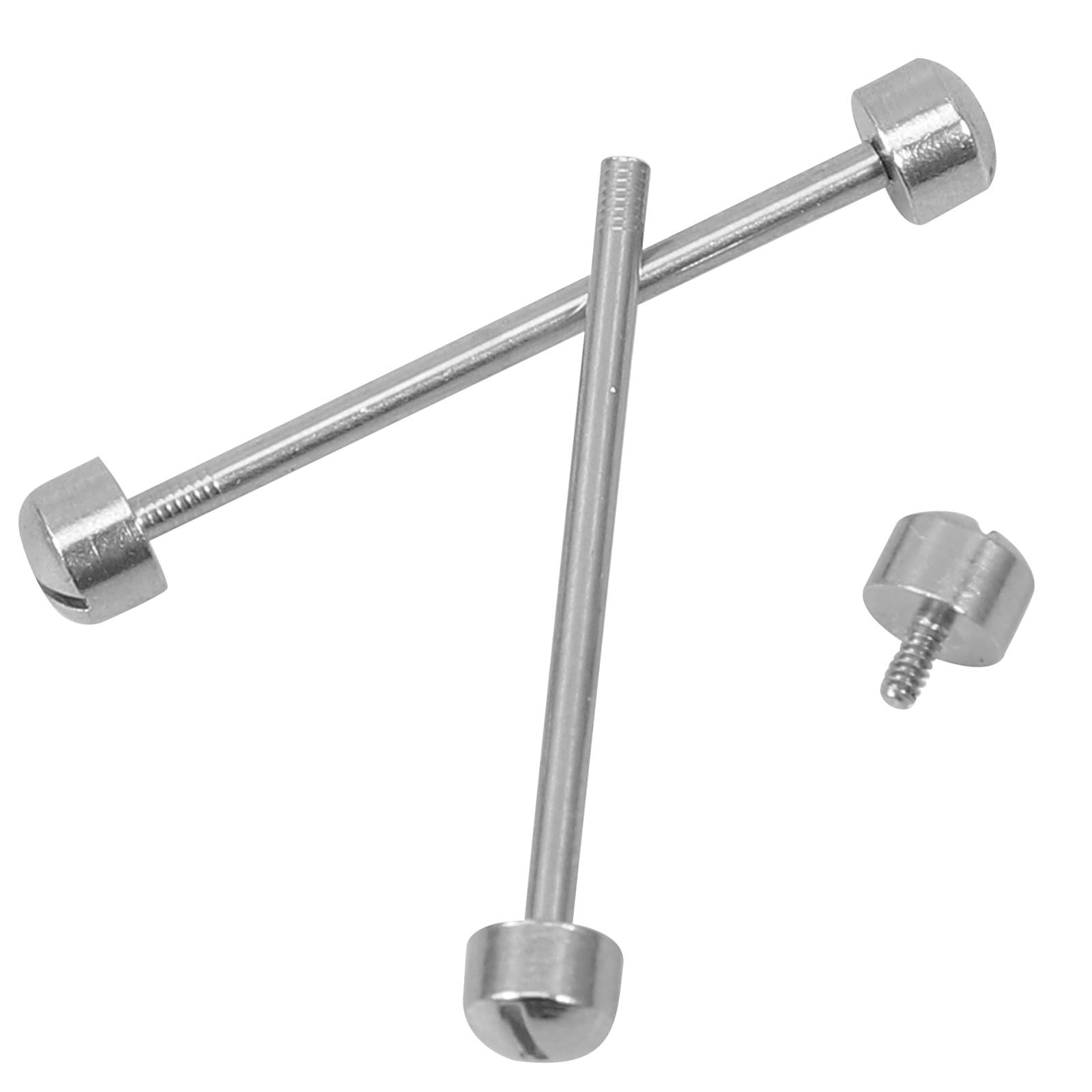 ifundom Varillas de Conexión para Correa de Reloj de Metal Dorado