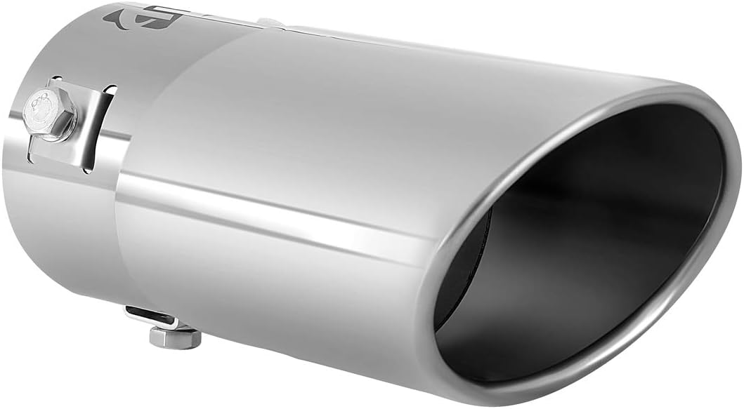 Exhaust tip to Fit 1.5 to 2 Inch Exhaust Tail Pipe Diameter Stainless Steel to