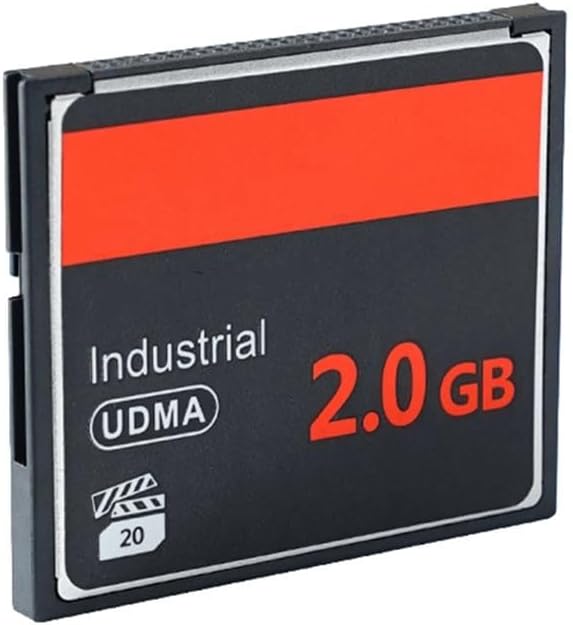 ANXILE 1 PCS 2GB CF Memory Card and 1 PCS PC Card Adapter Camera CF Card UDMA HighSpeed Atable Flash Memory