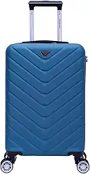 Mala de Viagem Boston Rígida 360° Santino M - ASDV223M (Azul)