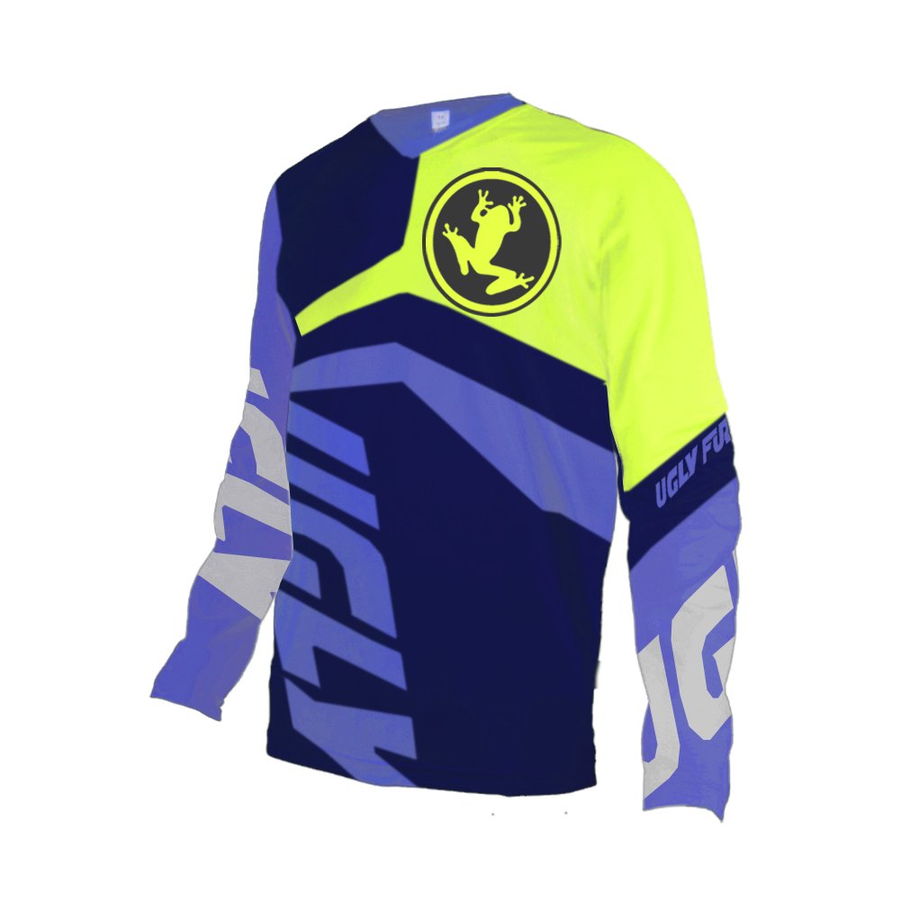 Ugly Frog MX Motocross Jersey Ciclismo Maglia Shirt Enduro Offroad Fuoristrada Quad Cross Adulti