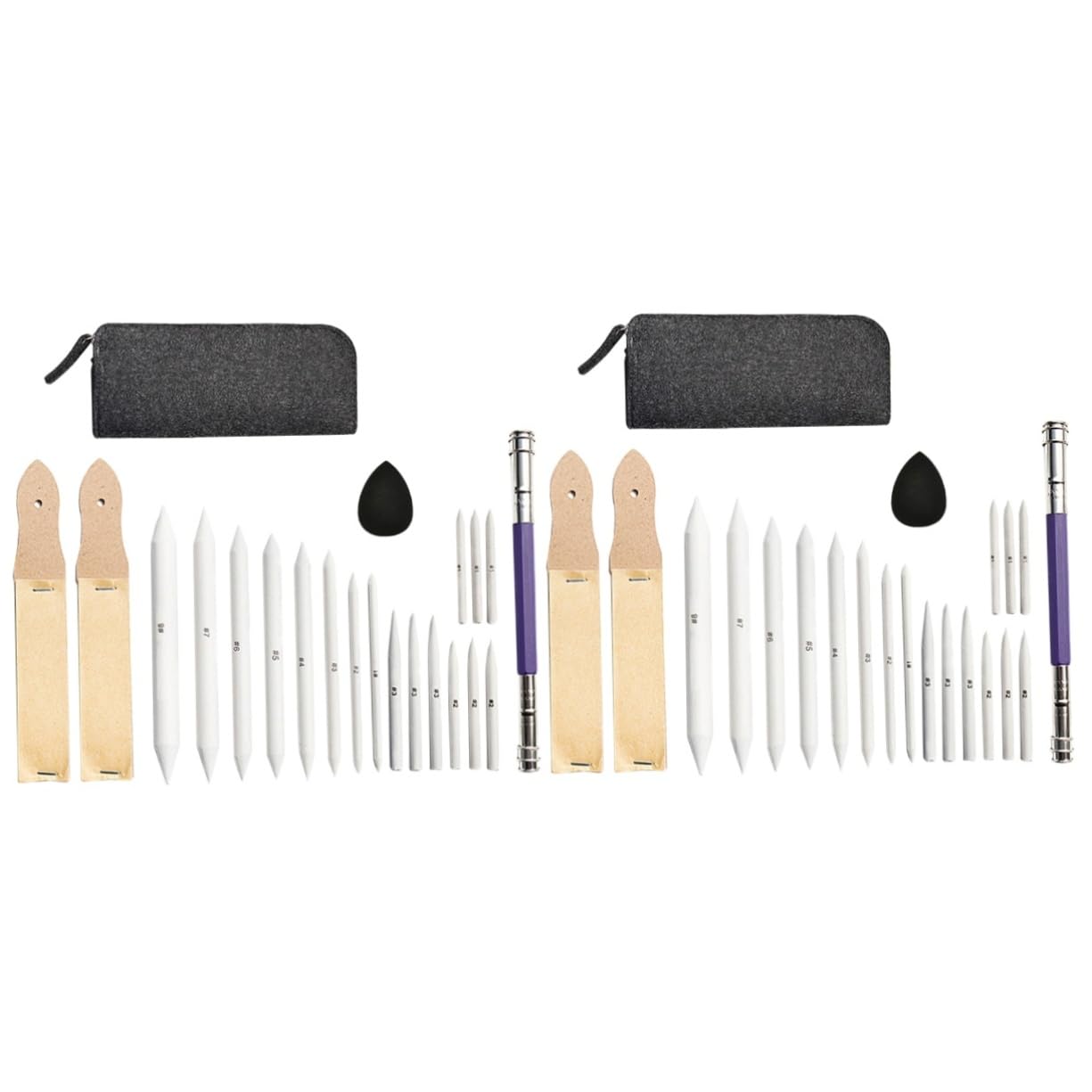 Kit de gomme à dessin jojofuny avec accessoires de peinture et croquis
