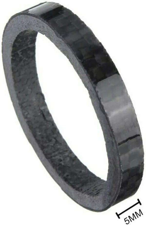 3/5/10/15/20mm Bike Accessories Handle Bar Front Fork Bicycle Headset 1-1/8" Headset Ring Washer Spacer Spacing Pad for Bikes(5pcs Set)